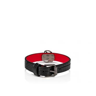 Christian Louboutin Cl Logo Bracelet BLACK outlook