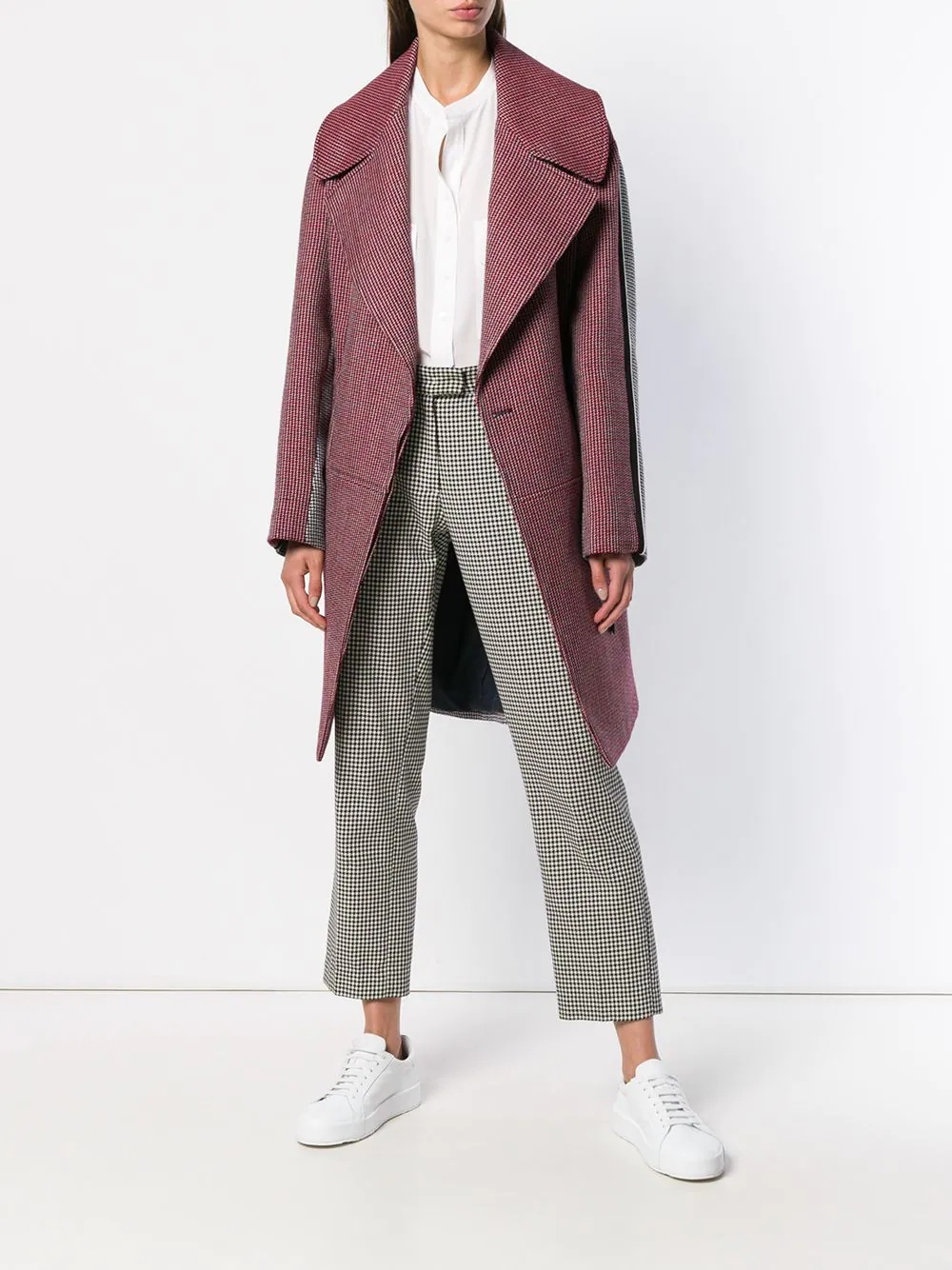 collarless shirt - 3