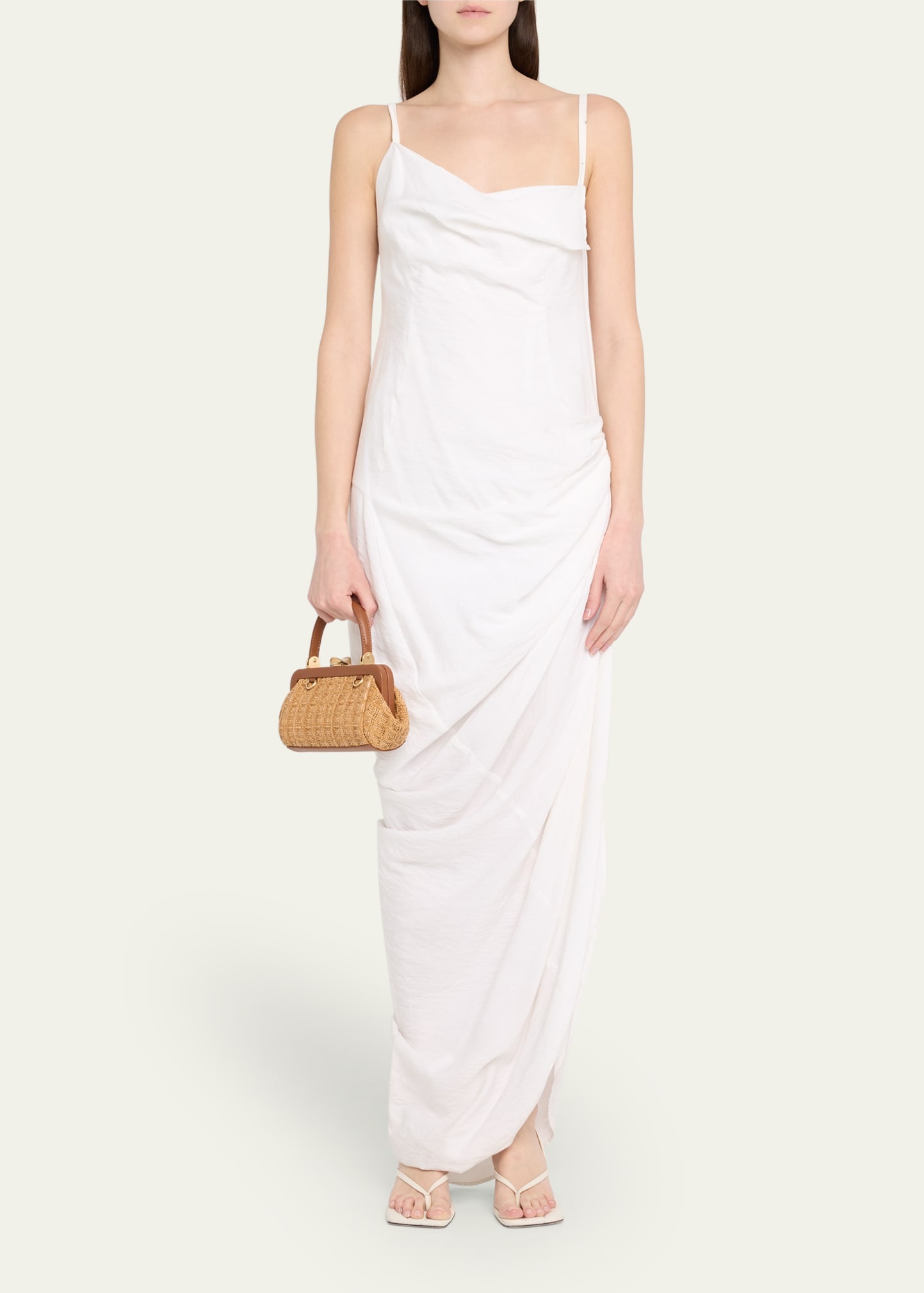 Zuma Frame Woven Crossbody Bag - 6