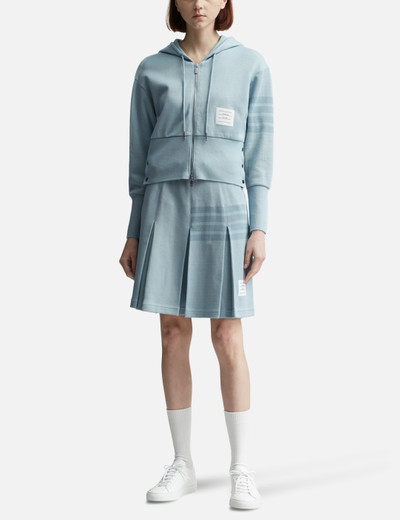 Thom Browne BOX PLEAT SKIRT IN DOUBLE FACE KNIT outlook