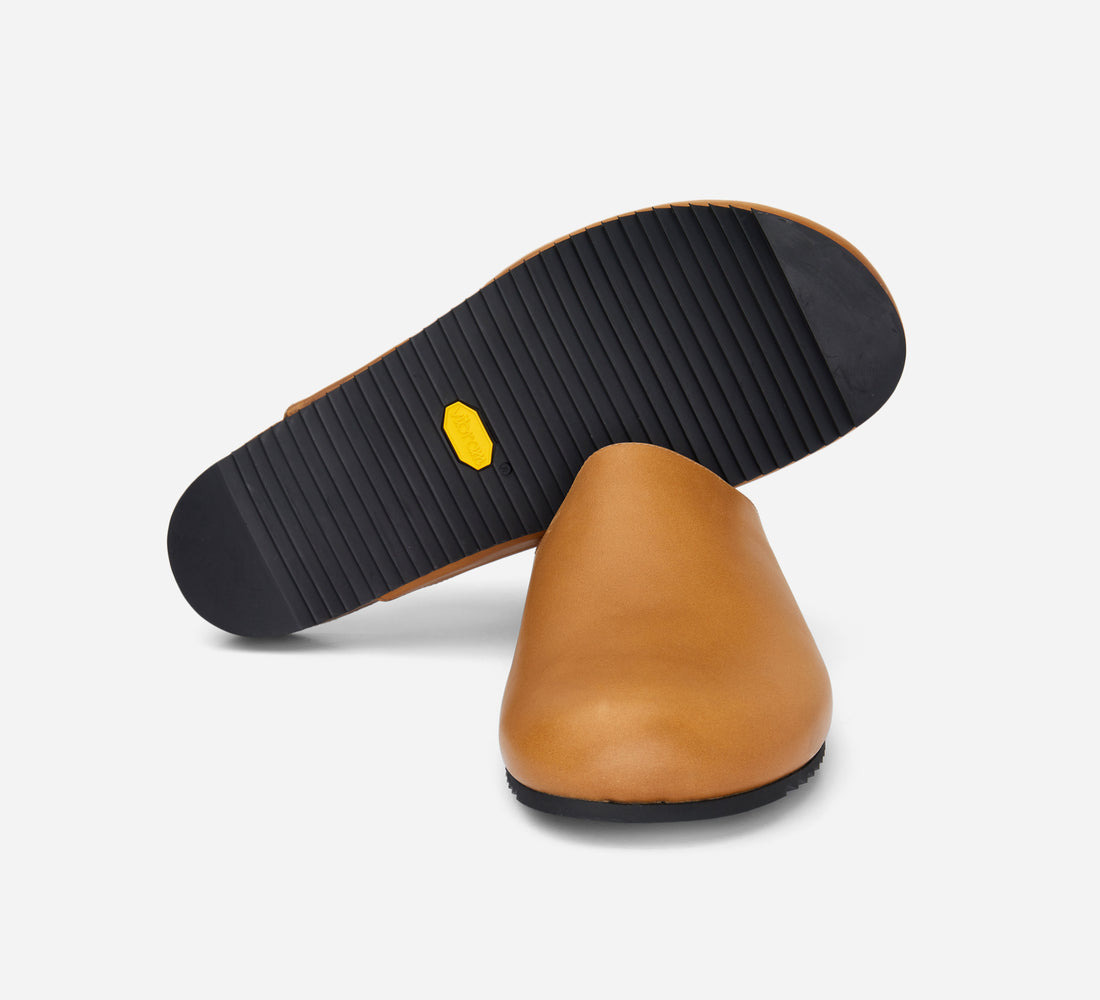 Mule - Natural Calf Leather - 5