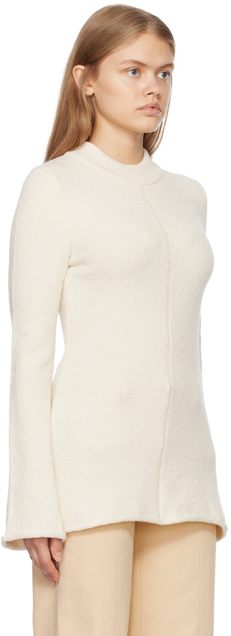 House of Dagmar Off-White Erina Sweater outlook