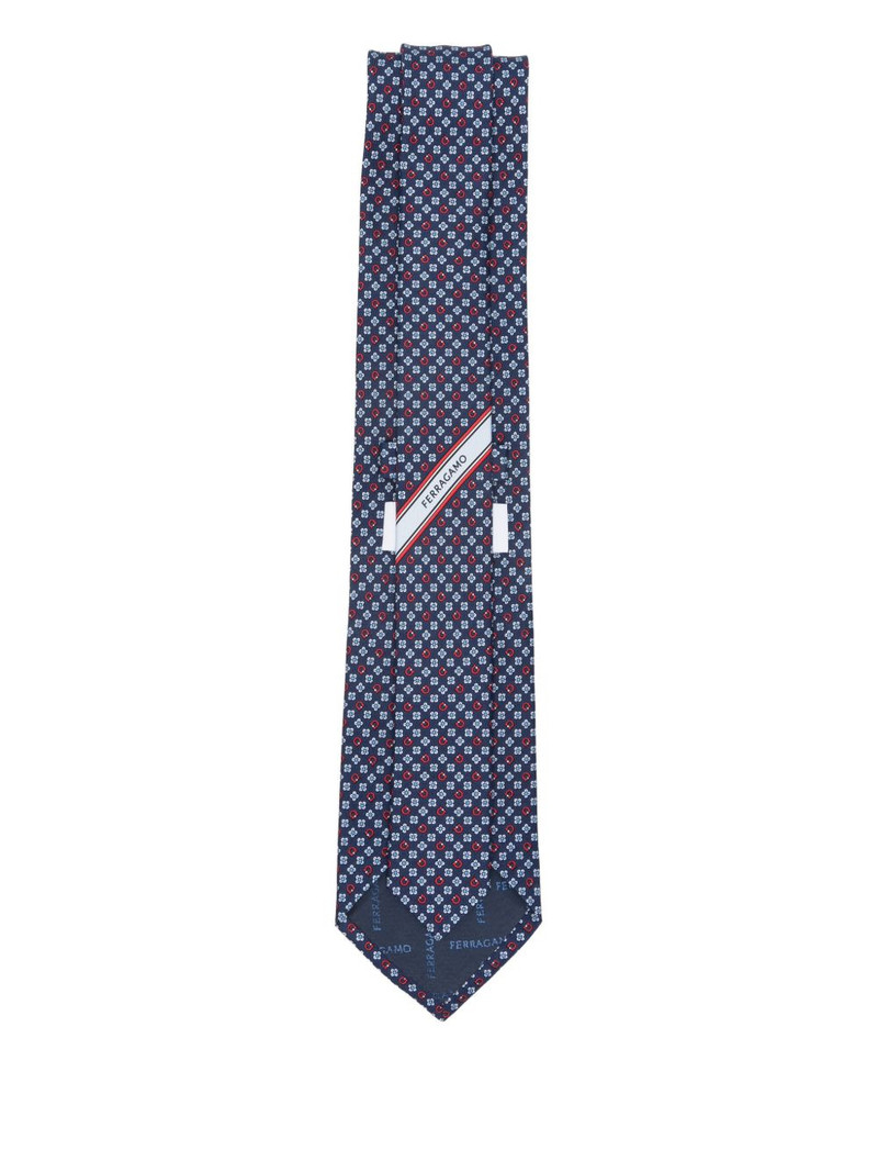 FERRAGAMO floral-pattern tie outlook