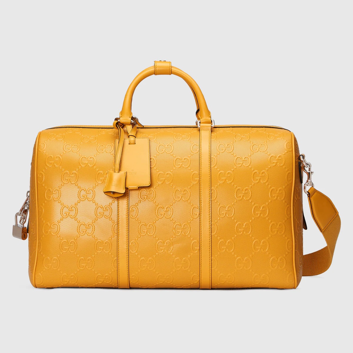 GG embossed duffle bag - 1