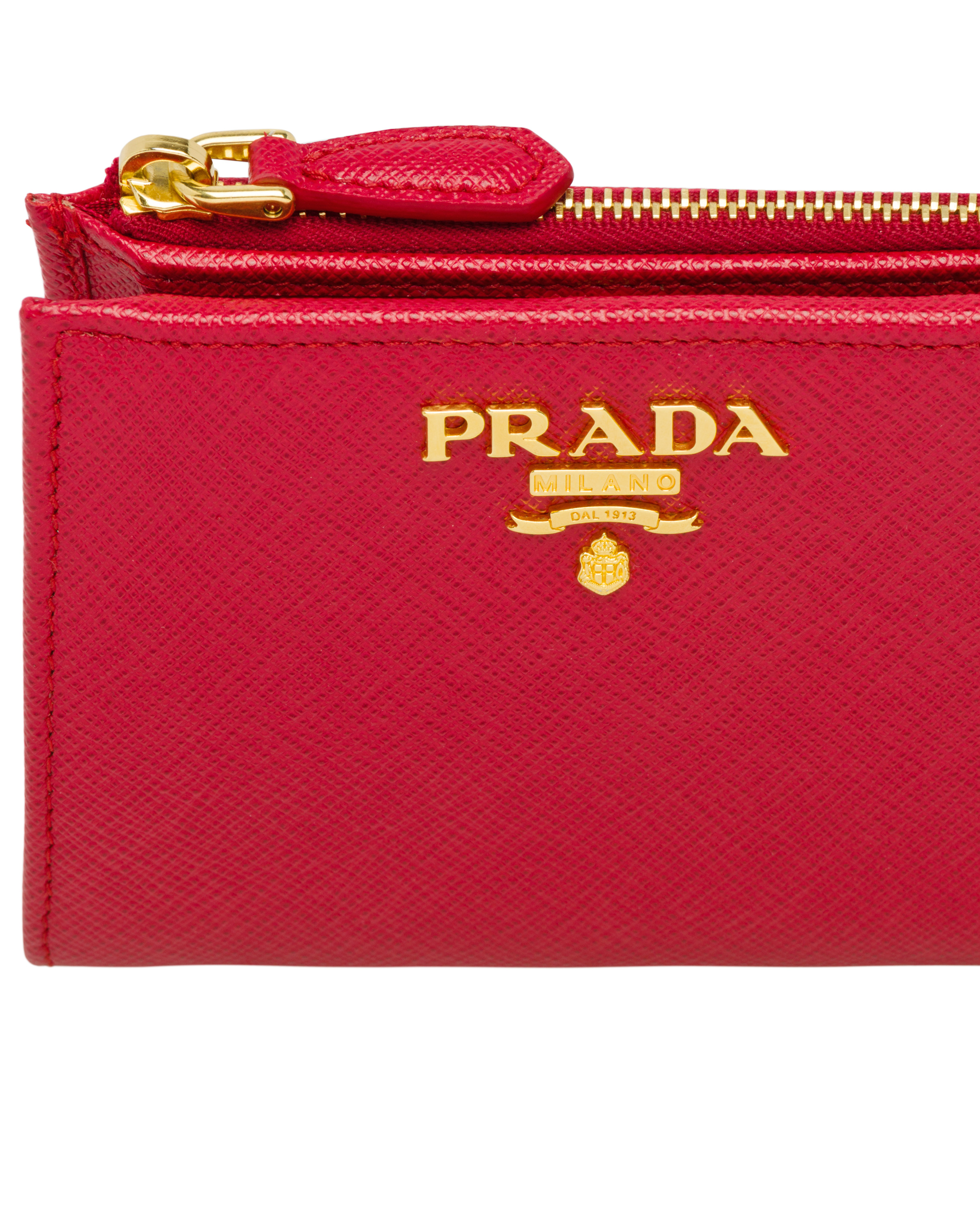 Small Saffiano Leather Wallet - 5