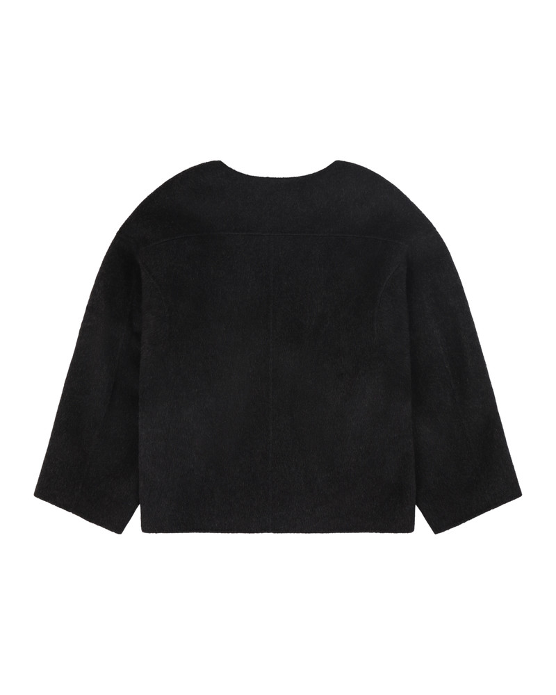 JOOL JACKET BLACK WOOL 8