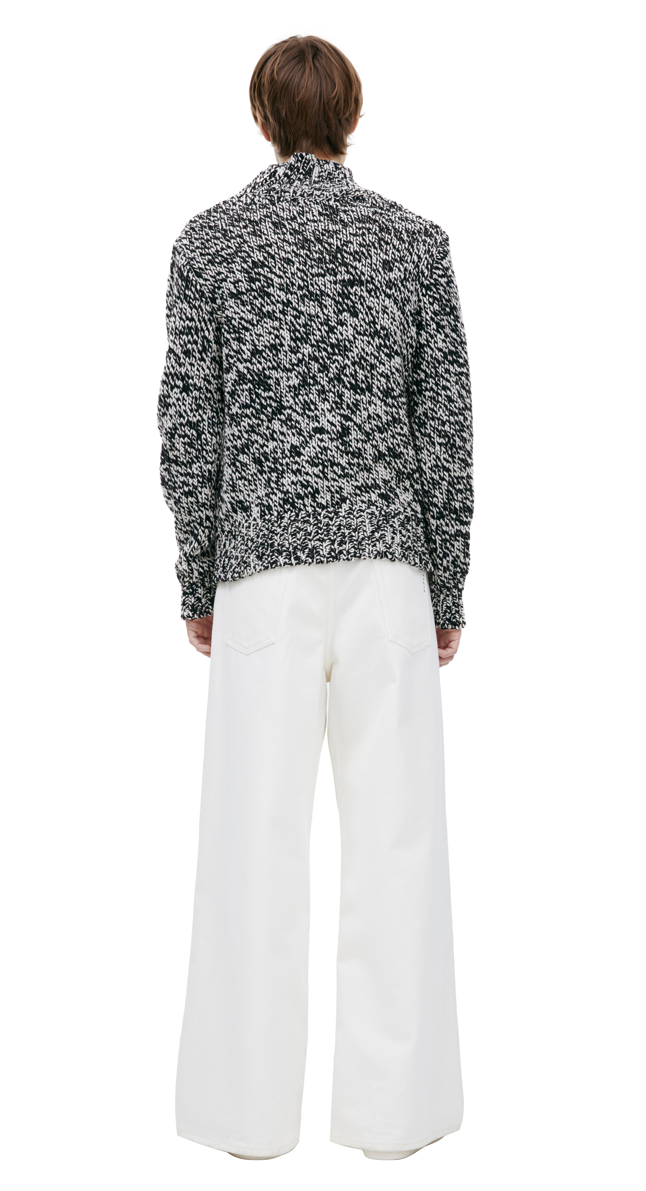 KNITTED WOOL SWEATER - 3
