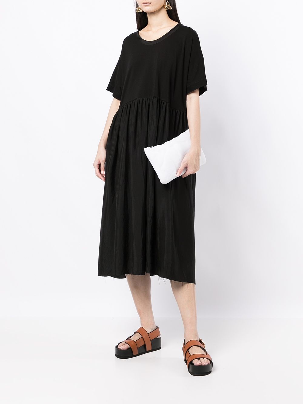 mid-length T-shirt dress - 2