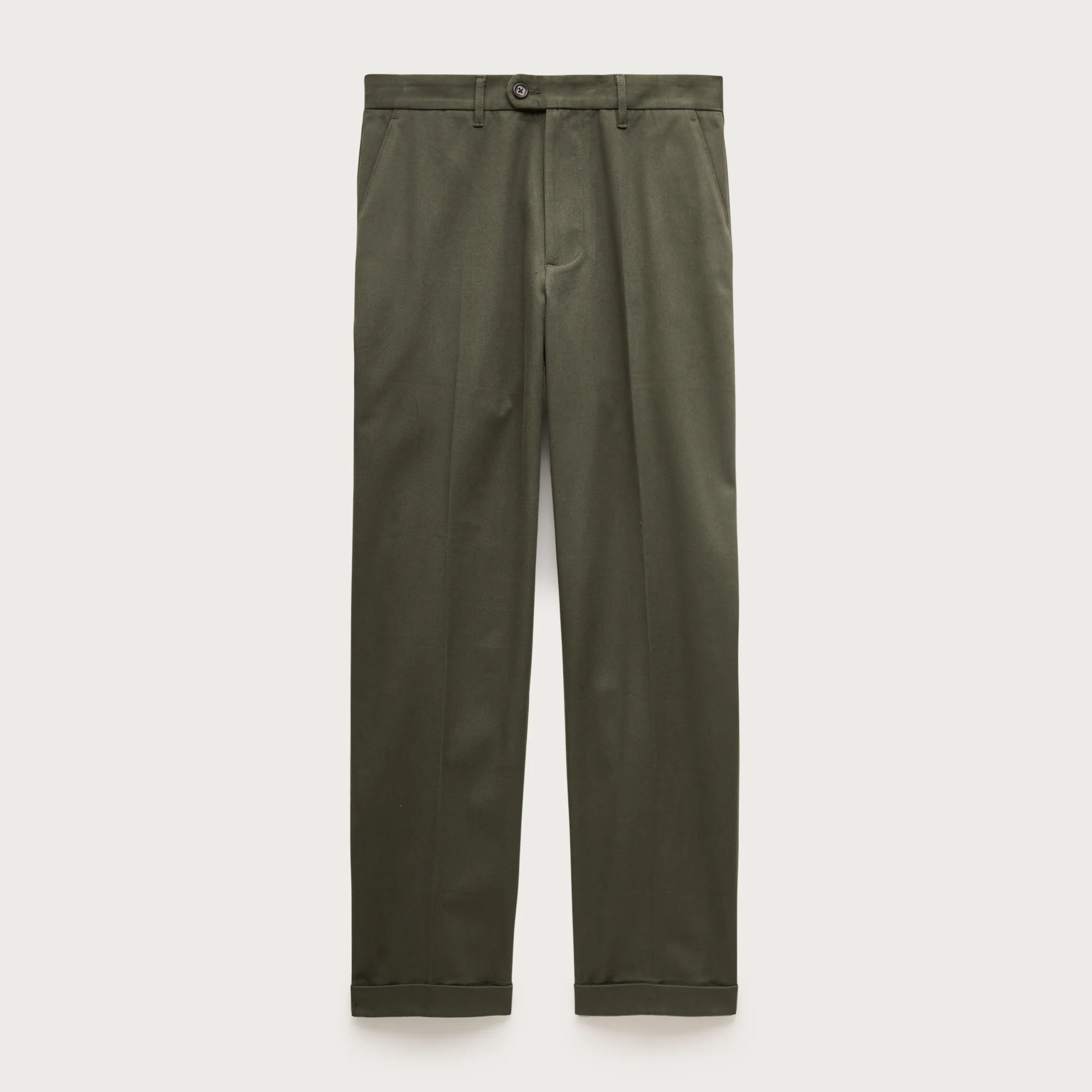 Mercer Classic-fit trouser in Italian stretch twill - 1