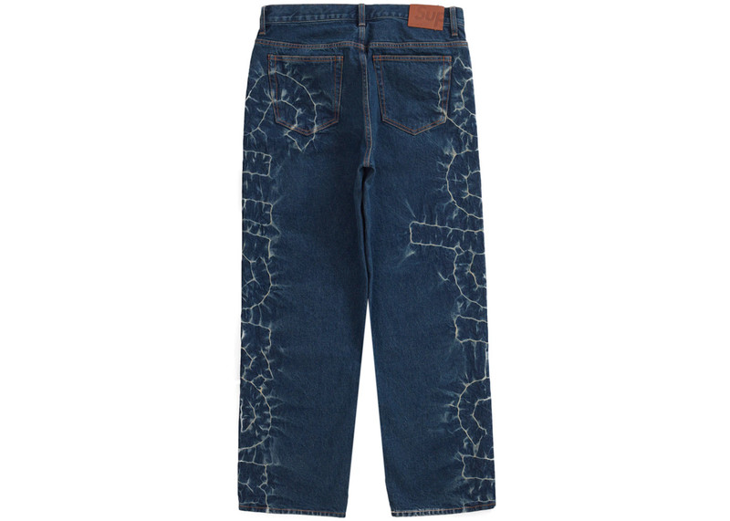 Supreme Supreme Shibori Loose Fit Jean Rigid Indigo outlook