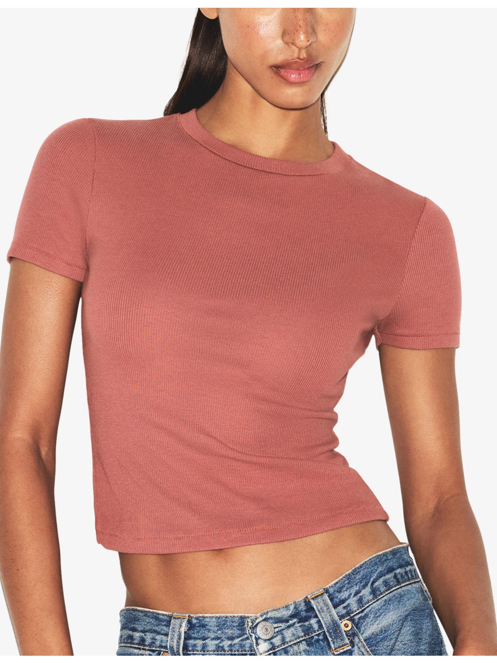 Short-sleeved slim-fit stretch-cotton T-shirt - 3