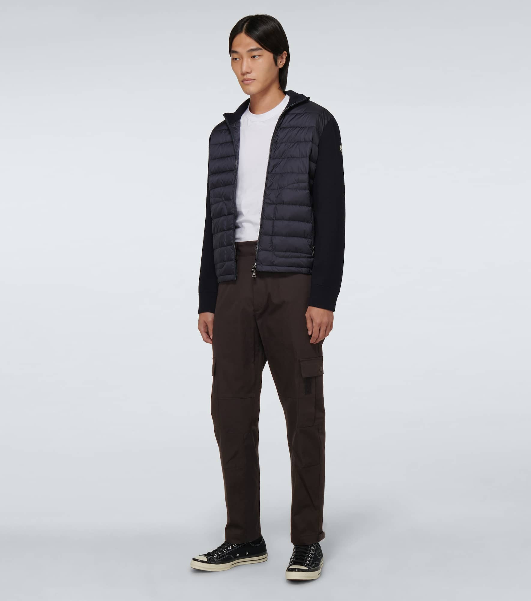 Cotton jersey cargo pants - 2