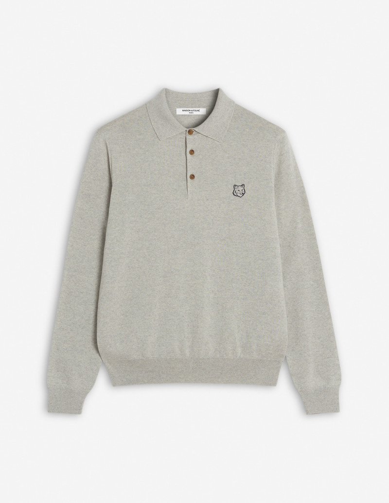 BOLD FOX HEAD PATCH POLO JUMPER 1