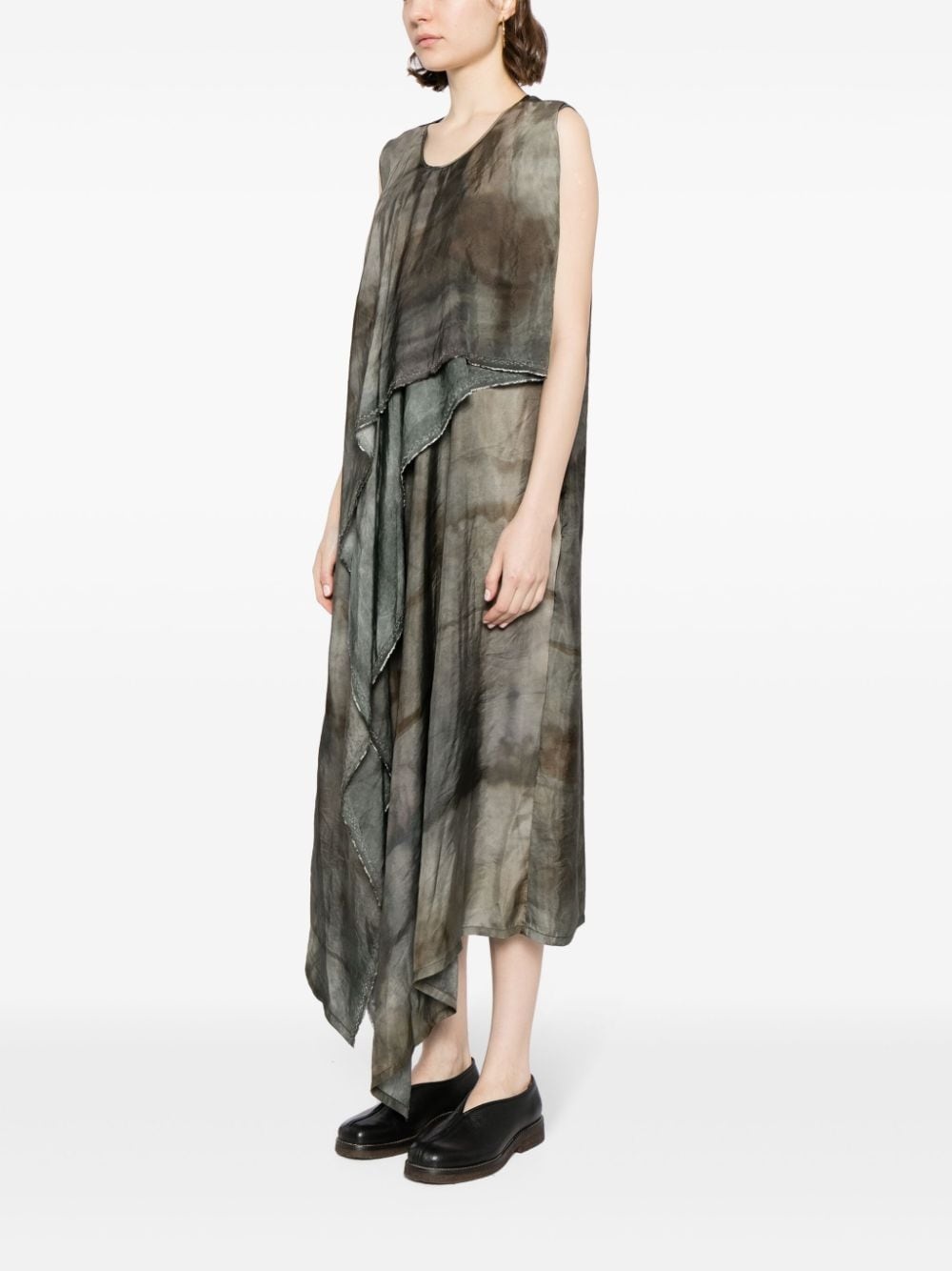 Again abstract-print dress - 3
