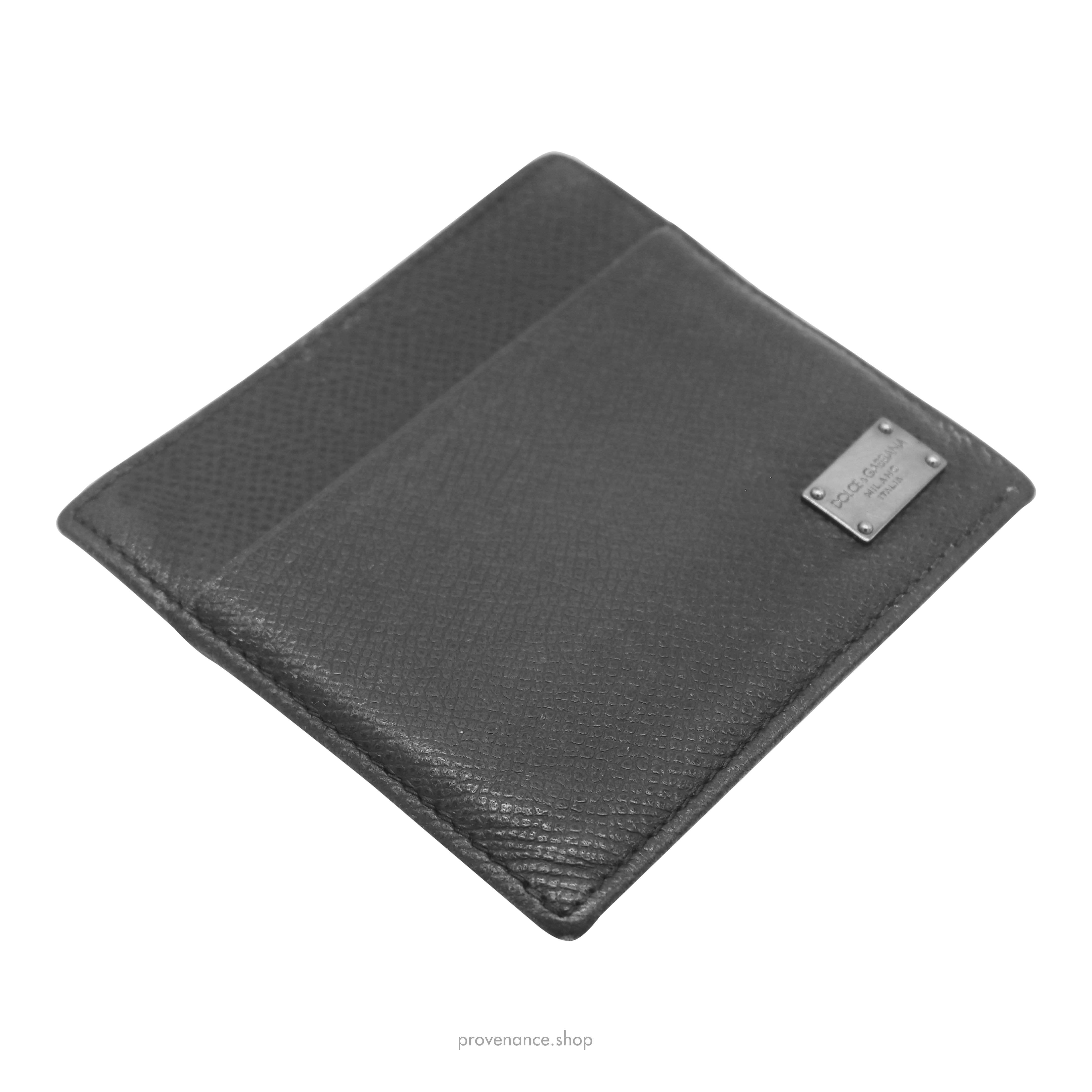 Dolce & Gabbana Card Holder Wallet - Gray - 4