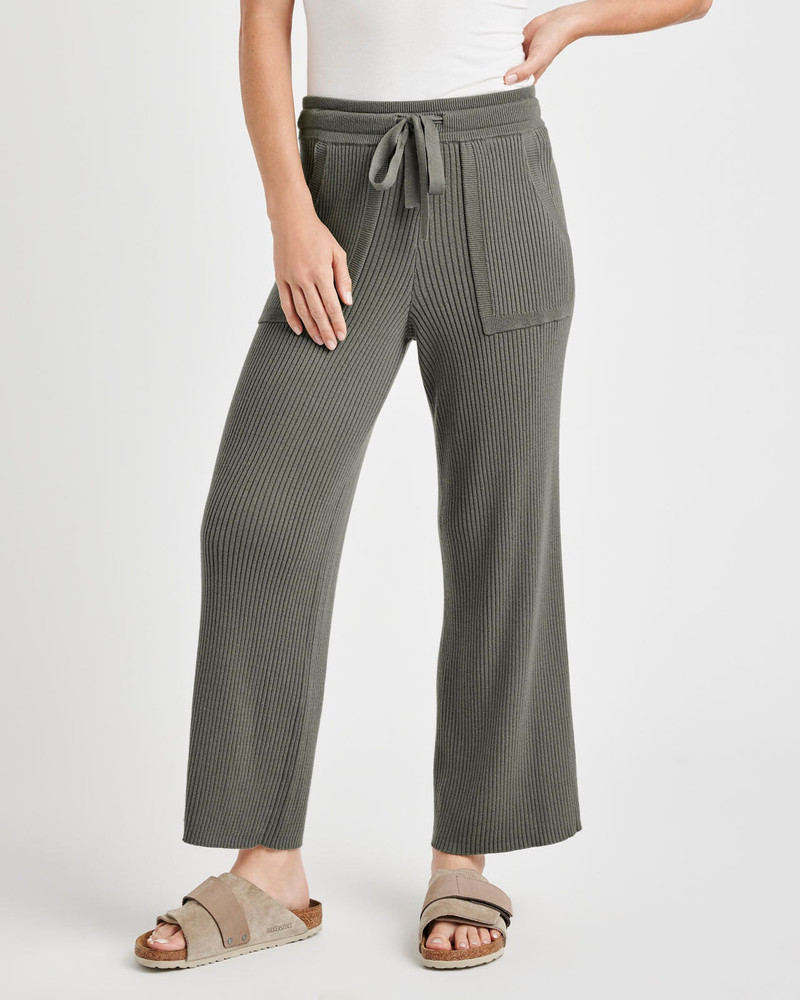 Georgie Cashblend Rib Pant 1