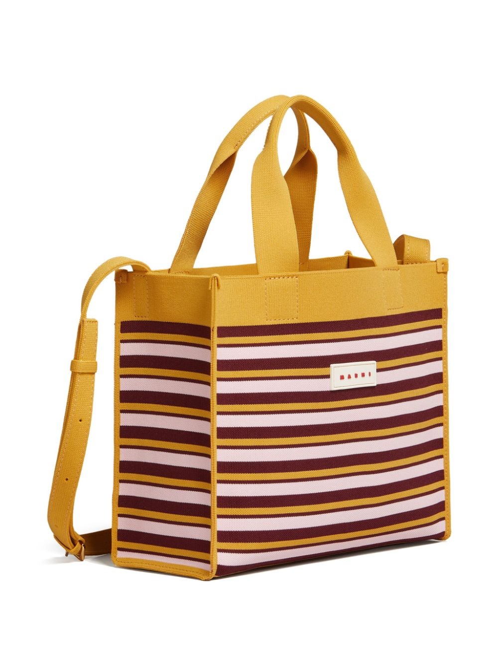 small Shopping striped tote bag - 4