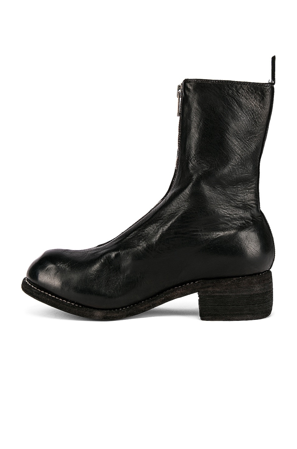 Full Grain Horse Front Zip Boot - 5