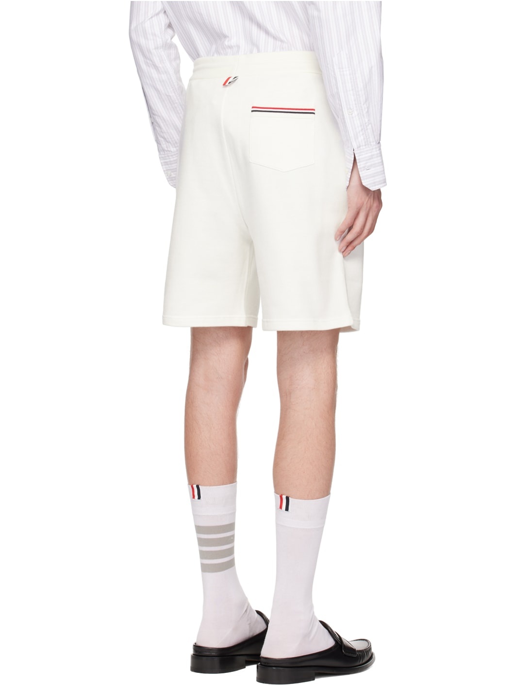 Off-White Mid-Thigh Shorts - 3