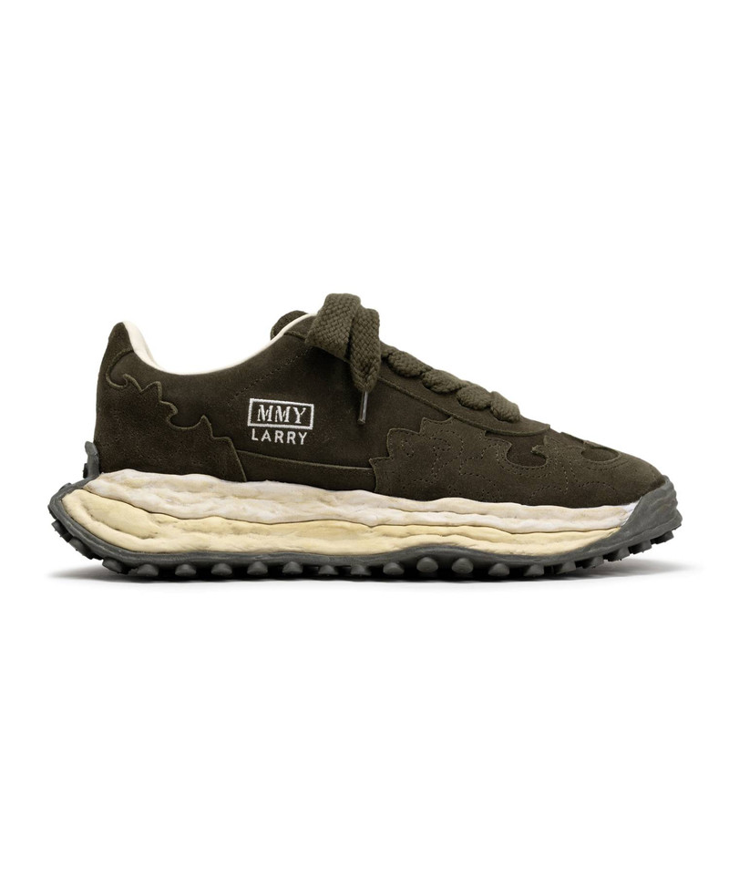 "LARRY" OG Sole Western Detail Suede Low-top Sneaker 4