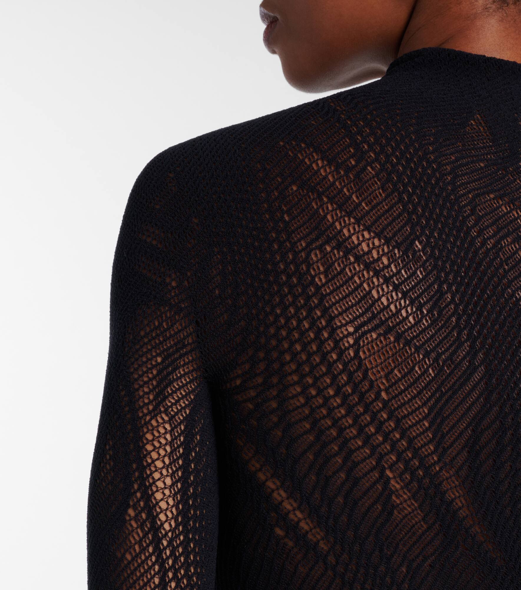 Sheer mesh bodysuit - 5