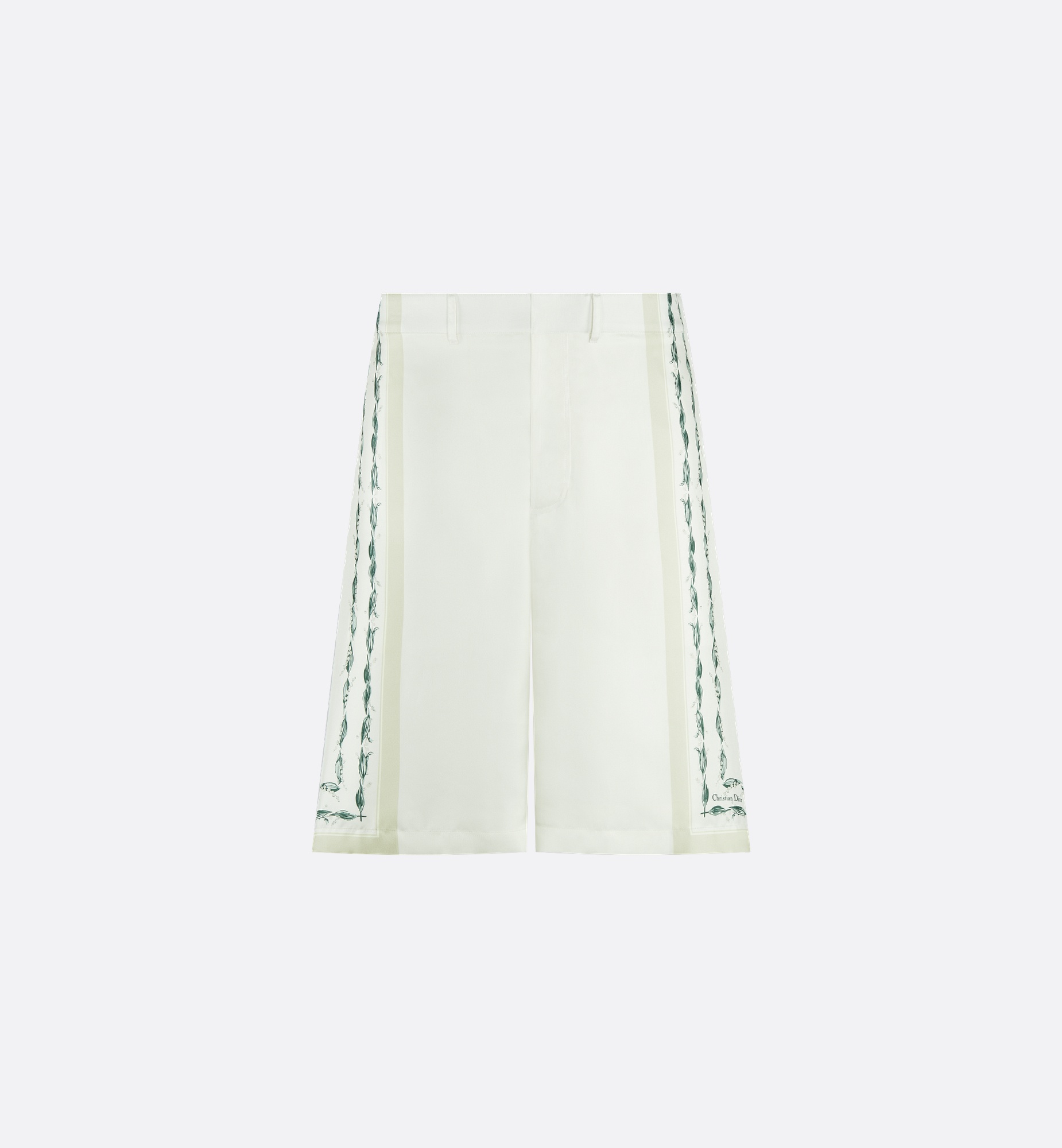 Christian Dior Couture Lily of the Valley Bermuda Shorts - 1