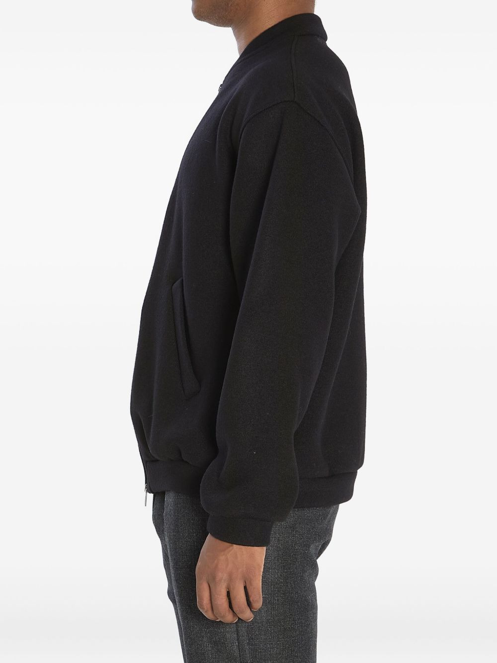 zip-front bomber jacket - 3