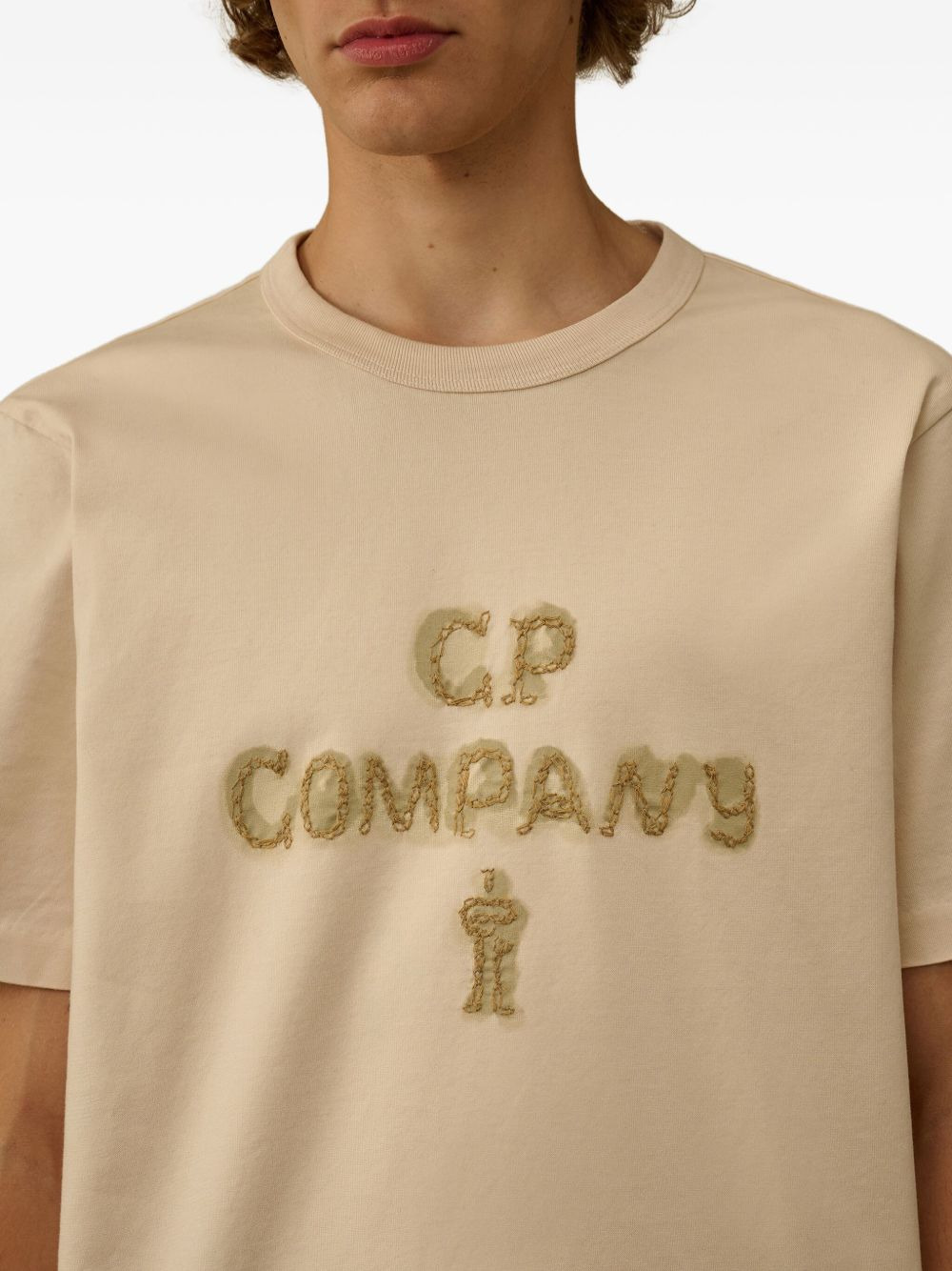 logo-embroidered T-shirt - 5