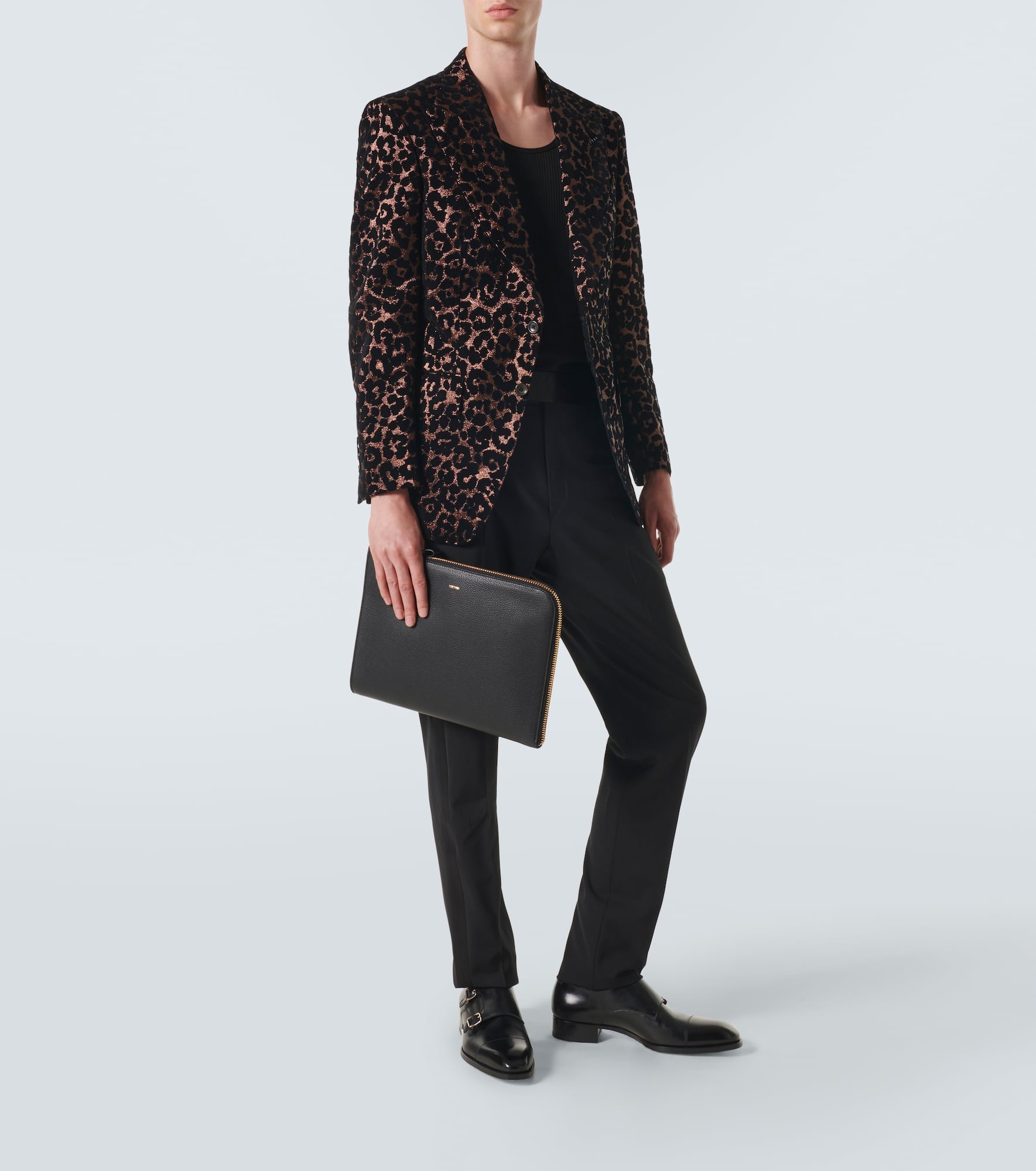 TOM FORD Buckley embossed leather portfolio mytheresa REVERSIBLE