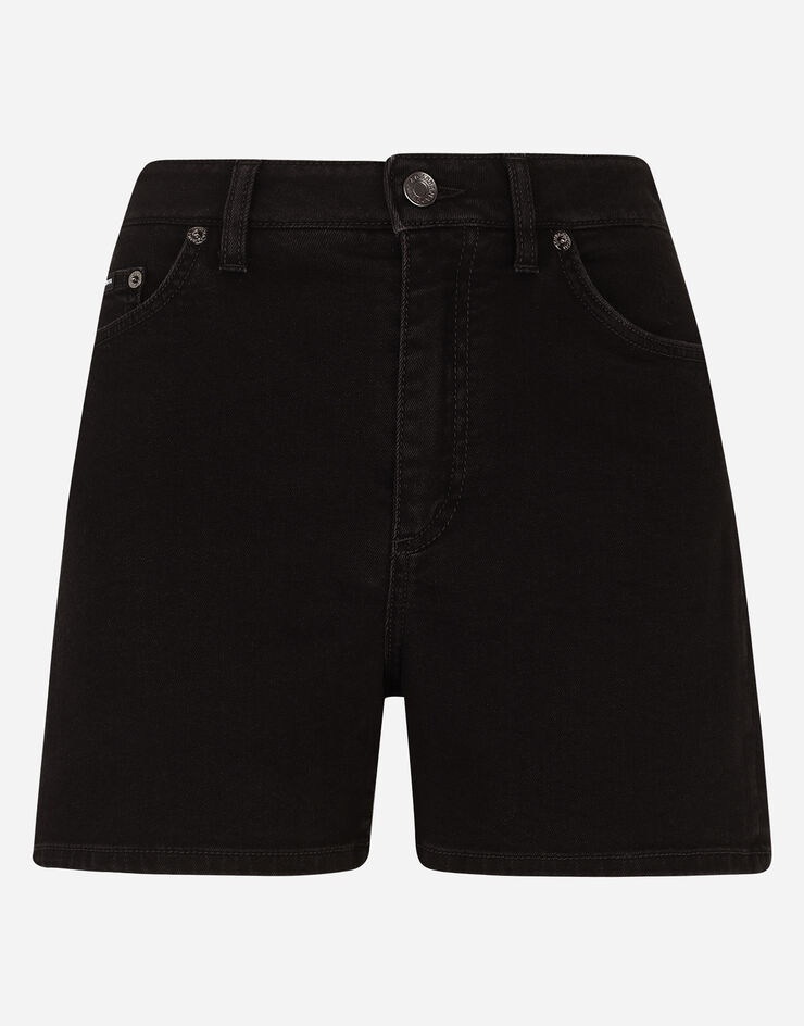 Denim shorts - 1