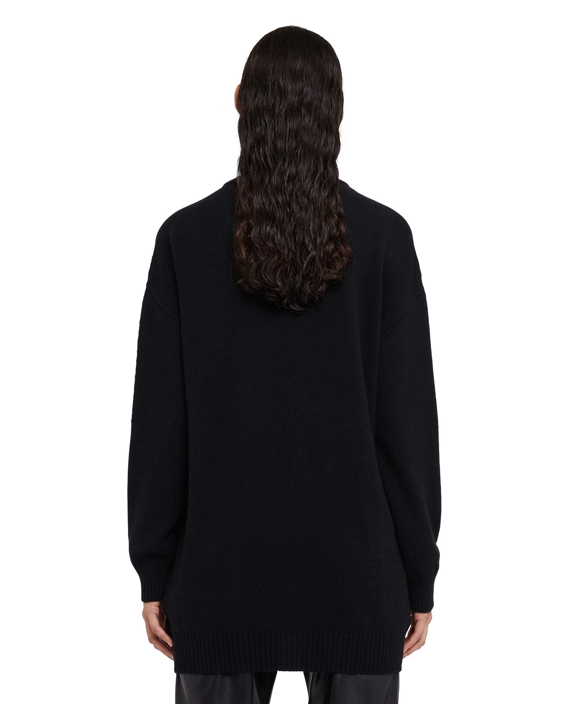 Wool and cashmere cardigan - 3