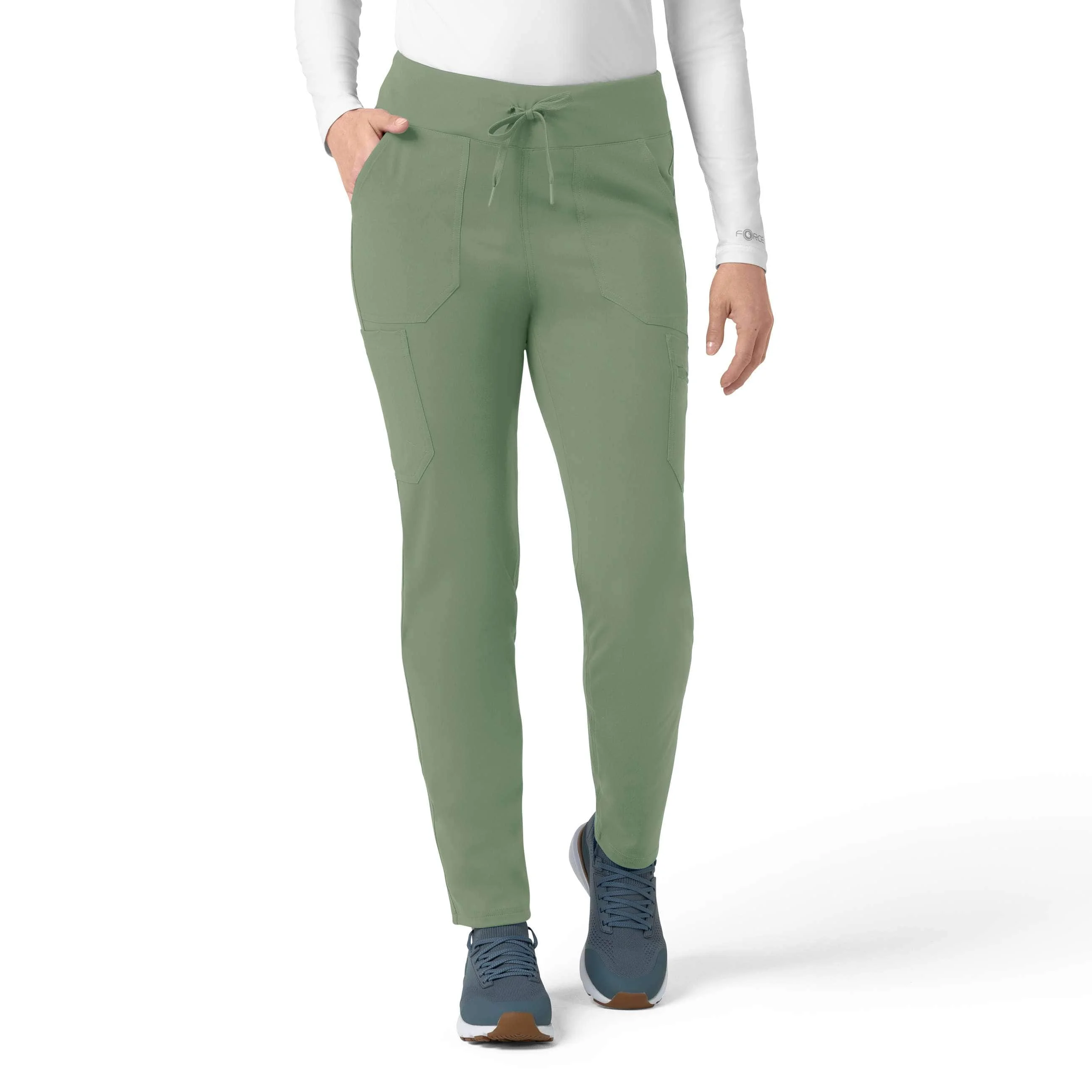 Women's Force Cross-Flex Knit Modern Scrub Pant - 1