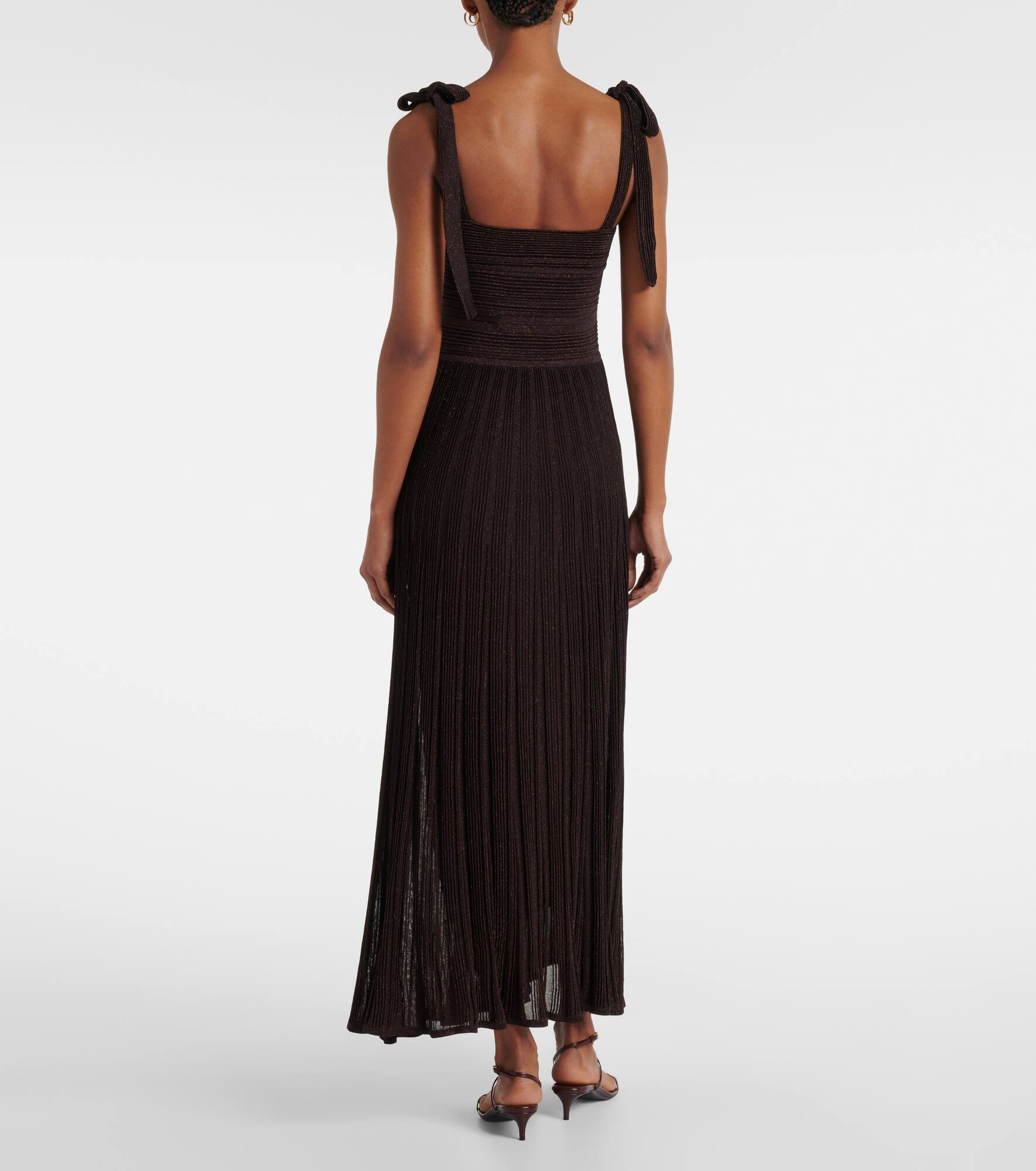 Lucky knitted maxi dress - 3