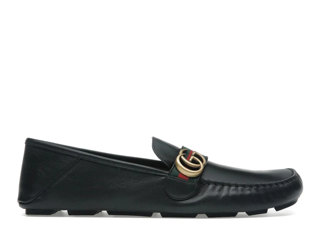 Gucci Noel Driver Loafer Black - 1