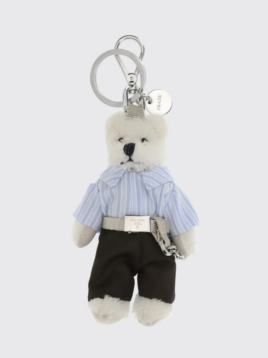 Prada Keyring Men White - 1