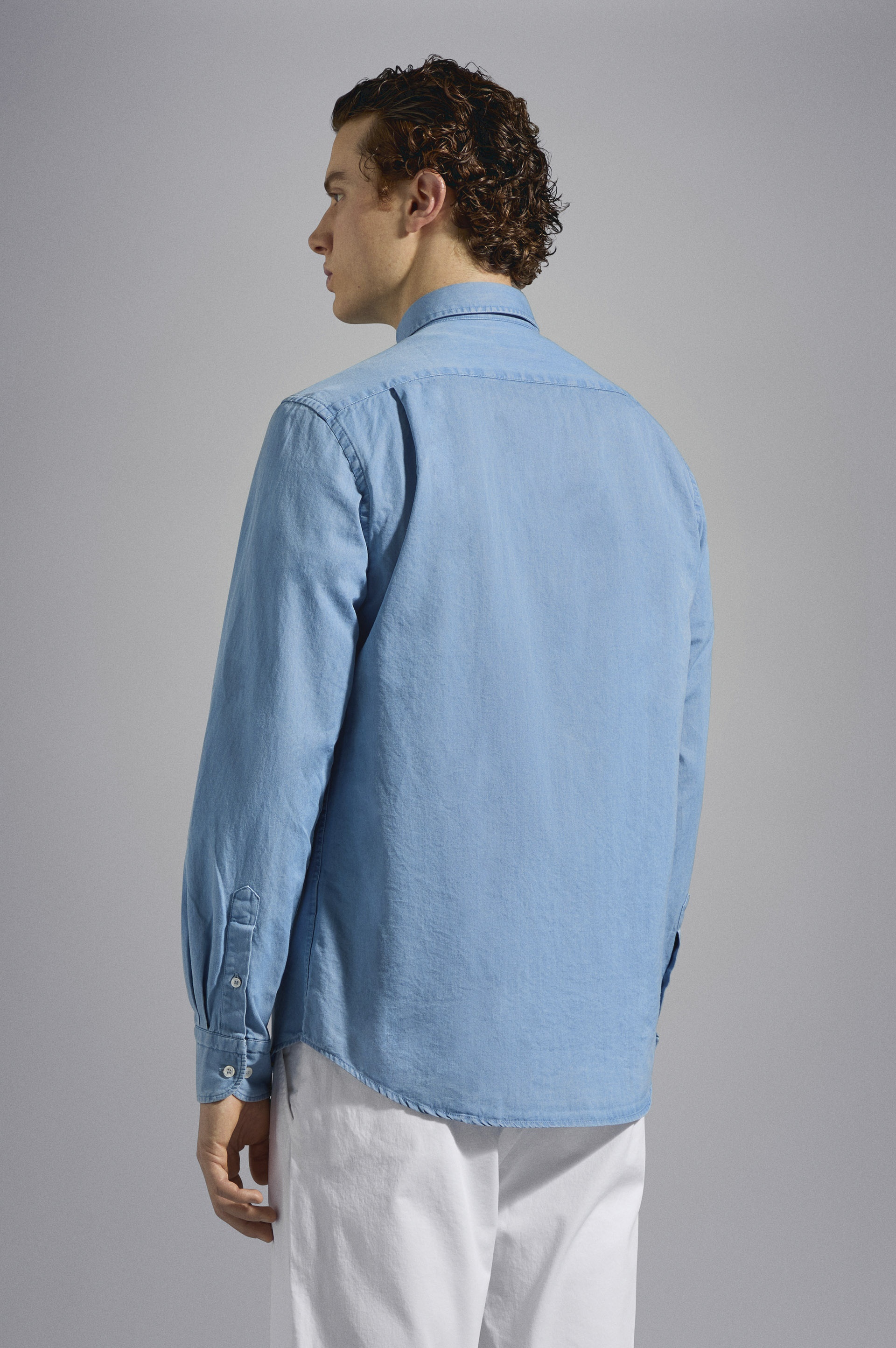 DENIM COTTON SHIRT - 3