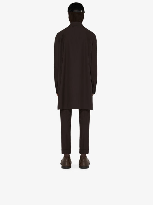 OVERSIZED OVERSHIRT IN LIGHTWEIGHT WOOL - 3