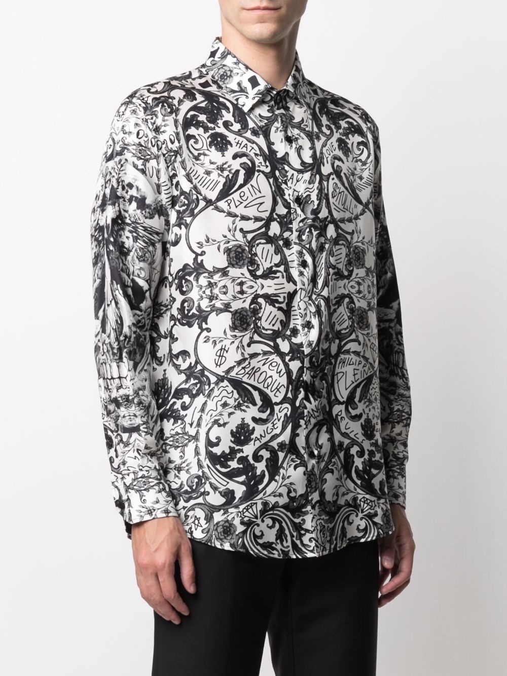 New Baroque-print shirt - 3