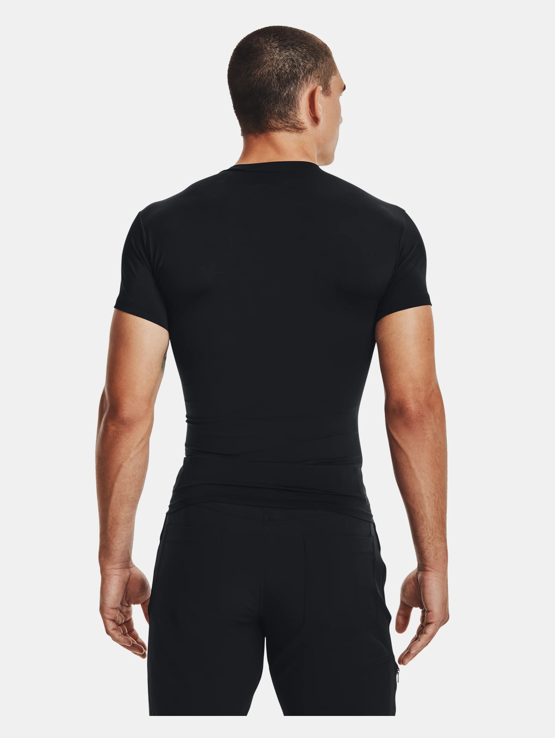 Men's Tactical HeatGear® Compression V-Neck T-Shirt - 4