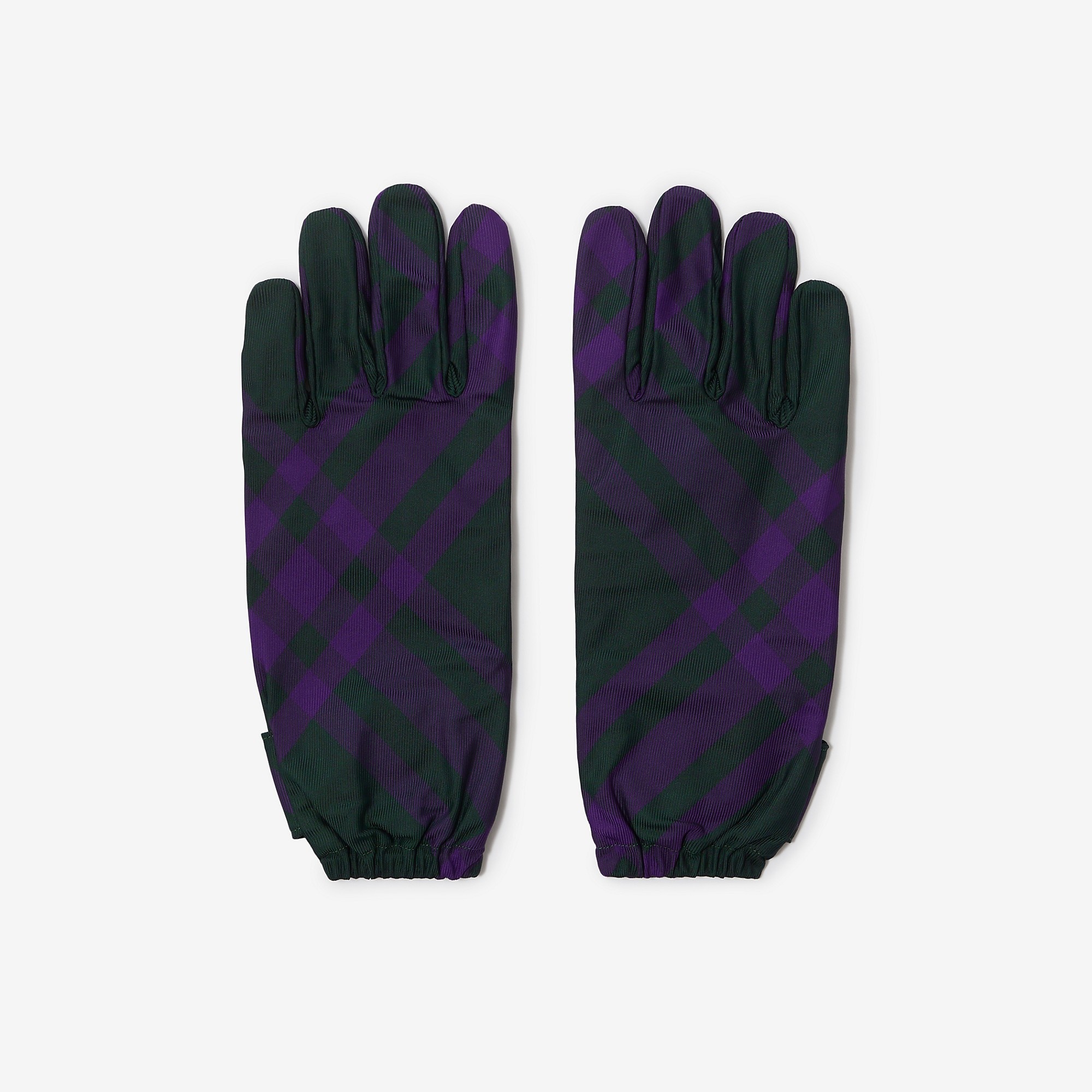 Check Nylon Gloves - 1