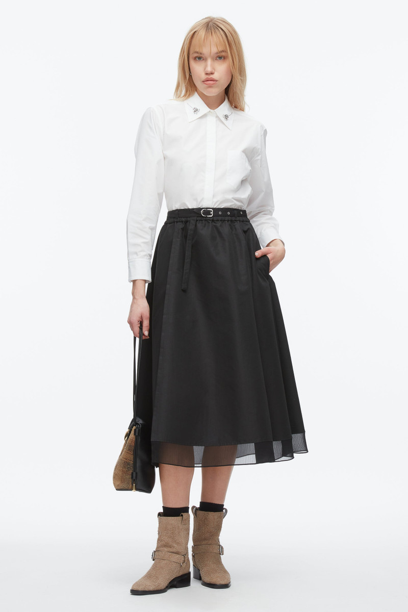 Belted Midi Skirt 1