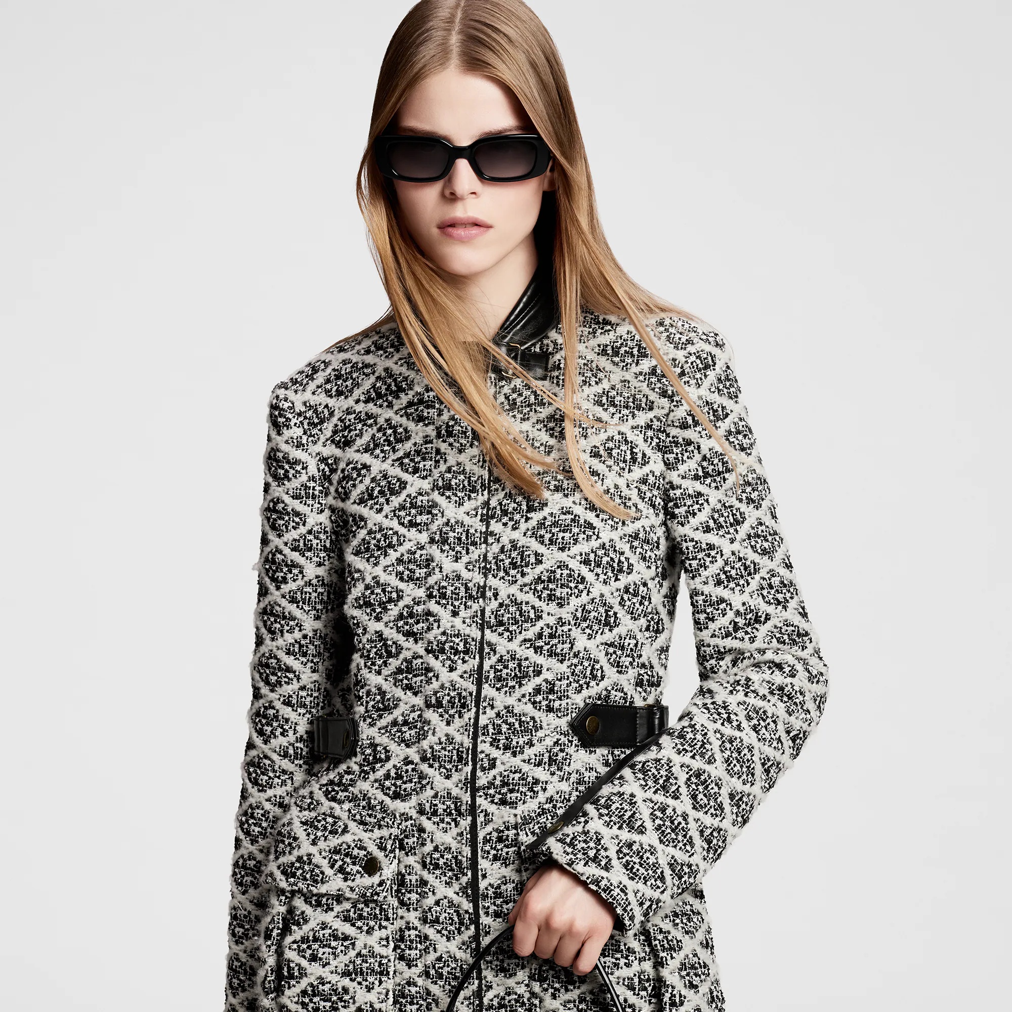 Malletage Tweed Coat - 2