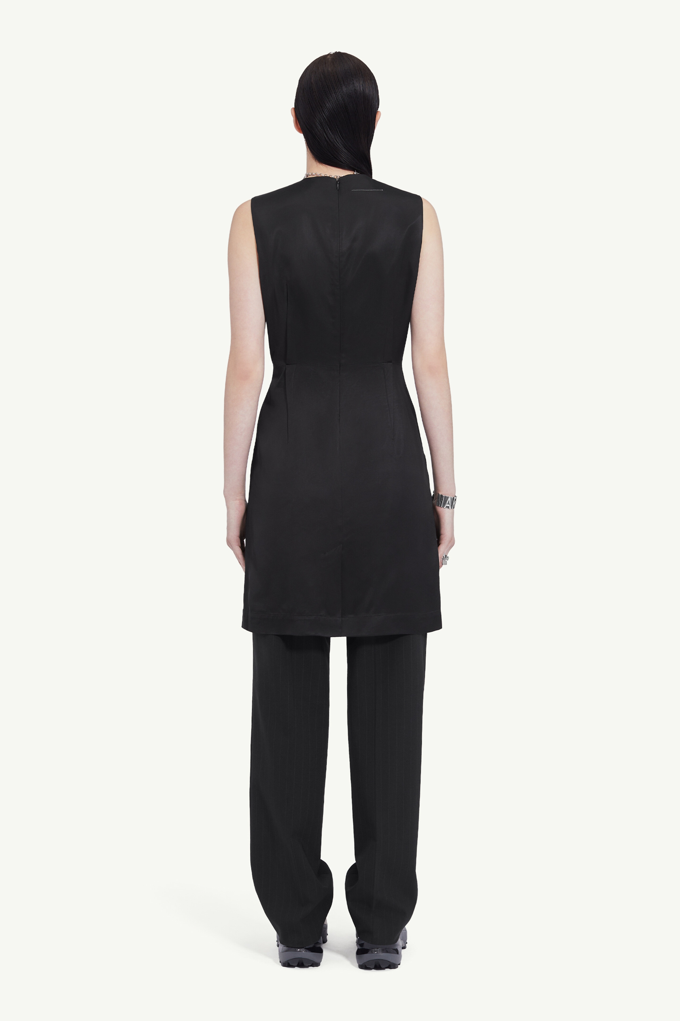 Pinstripe dress - 4