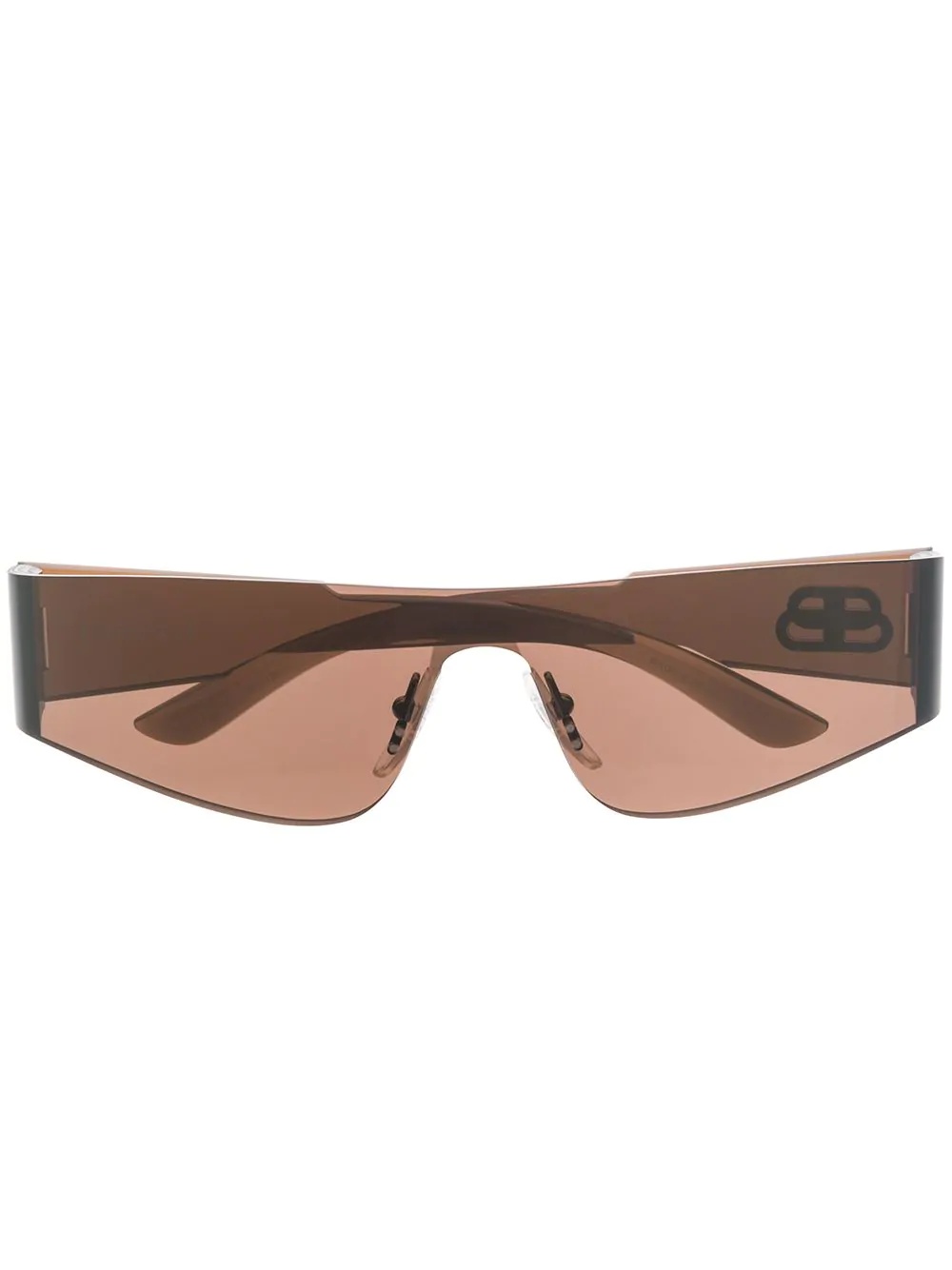 Mono rectangular-frame sunglasses - 1