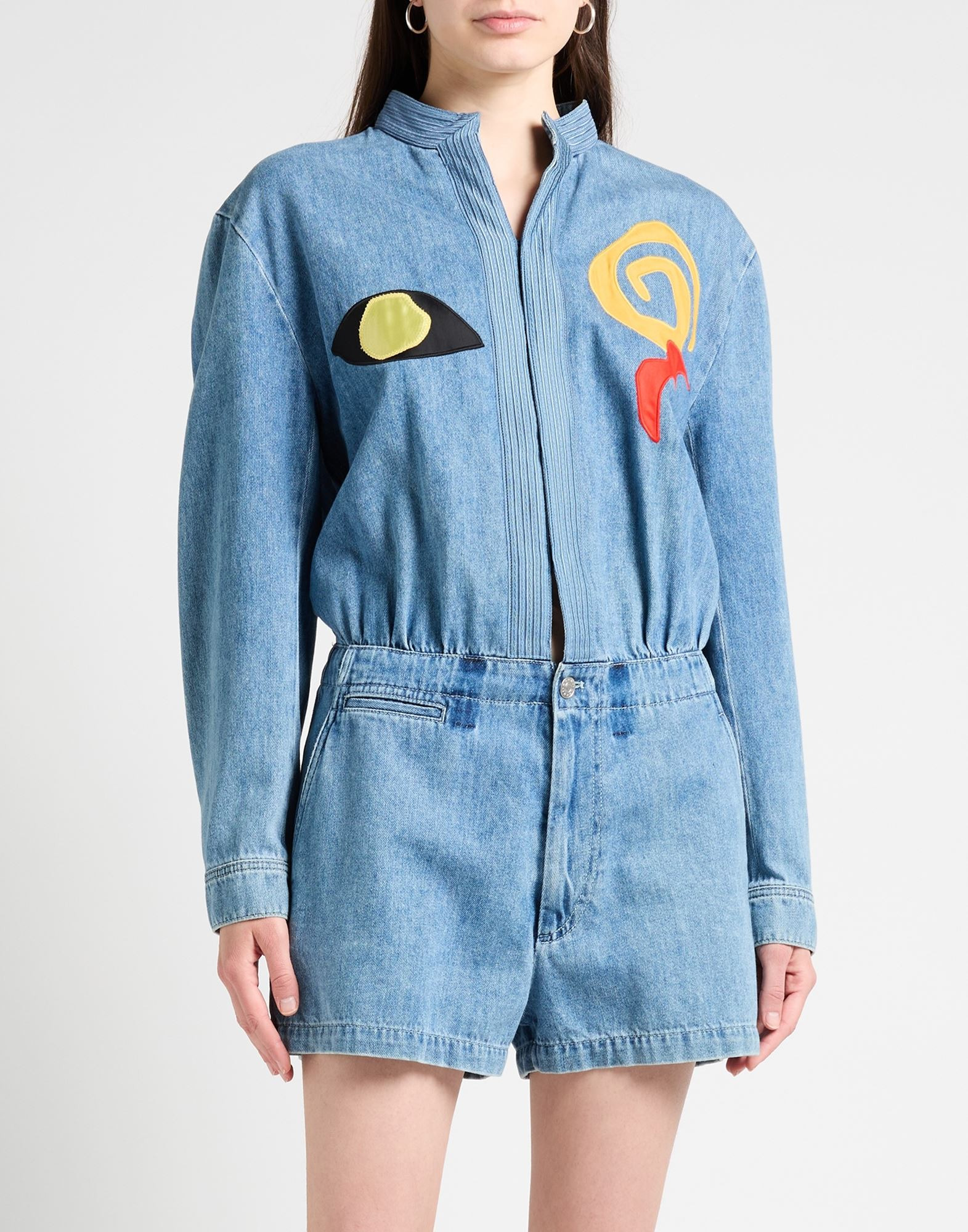 Blue Women's Denim Overall - 2