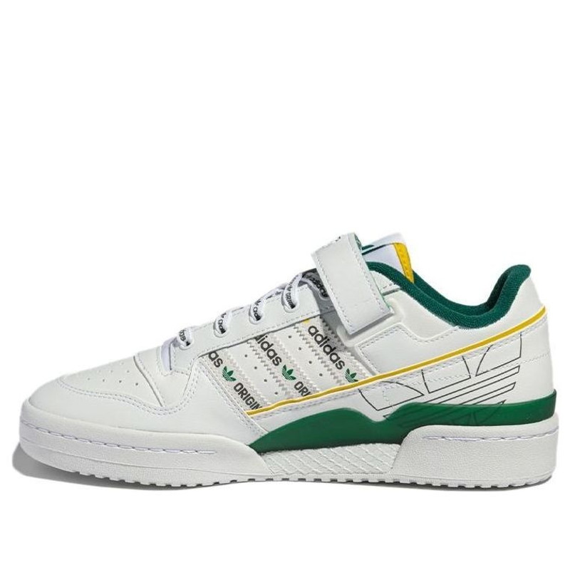 adidas Forum Low Shoes 'White Green' GX3001 - 1