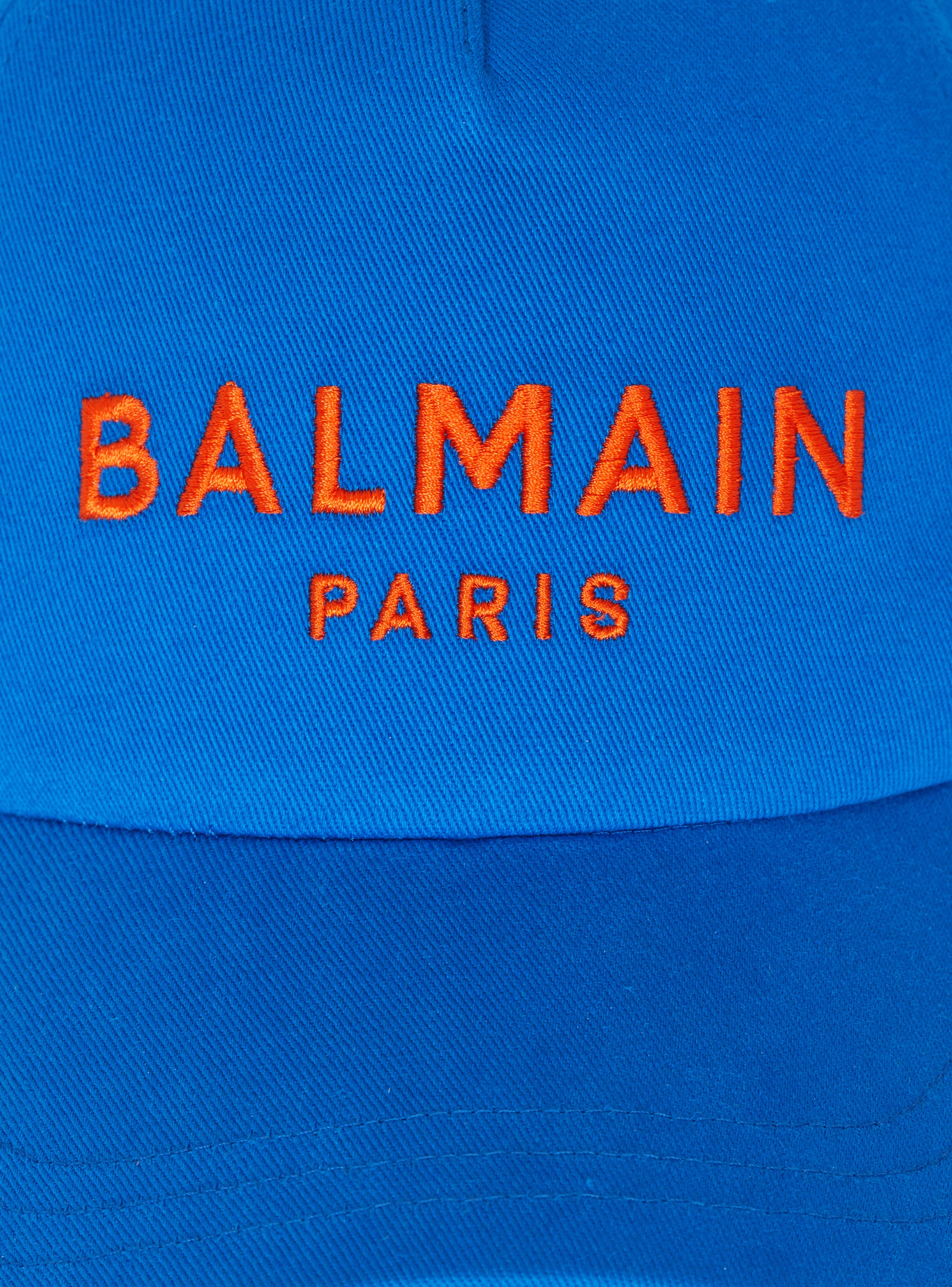Embroidered Balmain Paris cap - 4