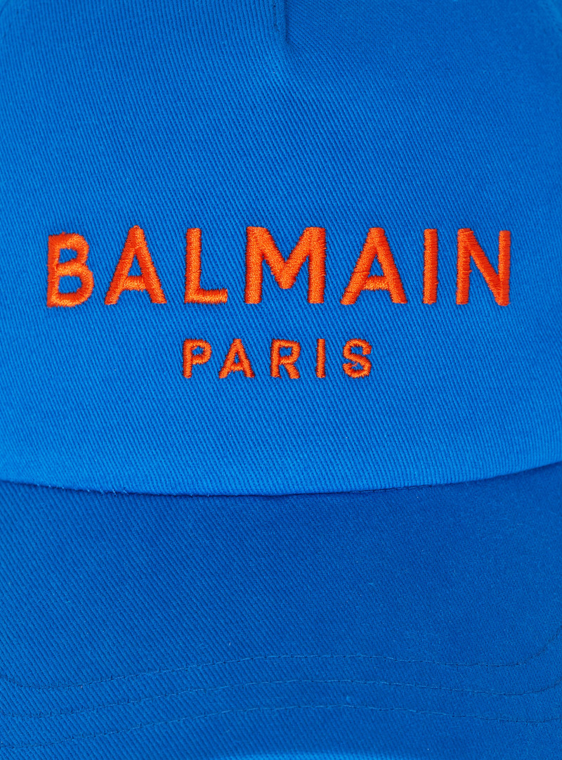 Embroidered Balmain Paris cap 4