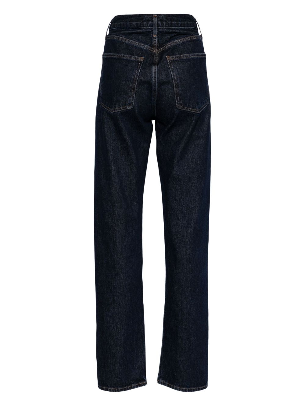five-pocket straight-leg jeans - 2