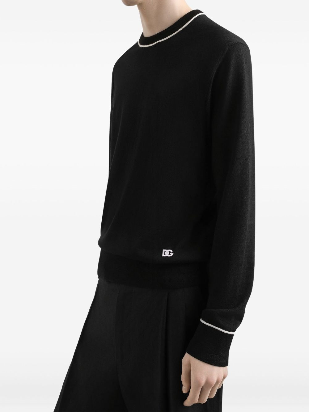 Wool sweater with logo - 2